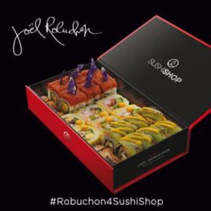 Joel Robuchon chefs partenariats sushi shop