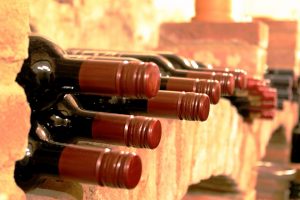 bouteilles de vin rouge