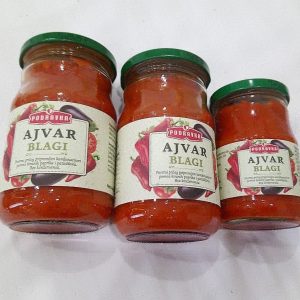 Ajvar purée de poivron spécialités culinaires de Croatie
