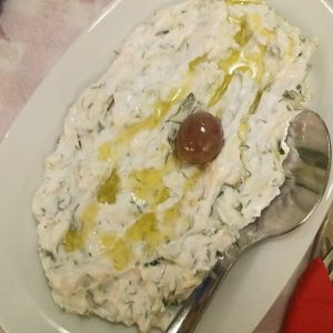Spécialités culinaires Tzatziki grec