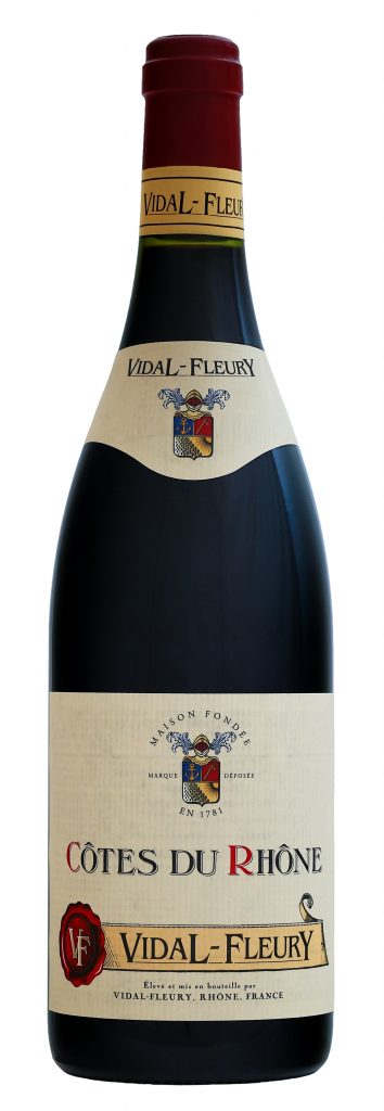 Côtes du Rhône rouge Vidal Fleury
