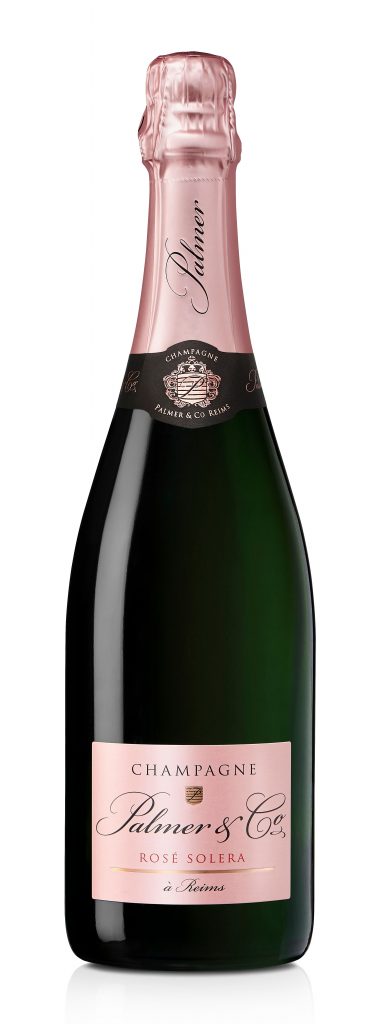 champagne rosé solera Palmer & co