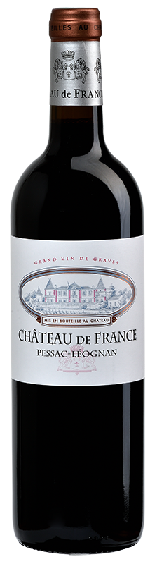 vin rouge 2019 Château de France Pessac Léognan
