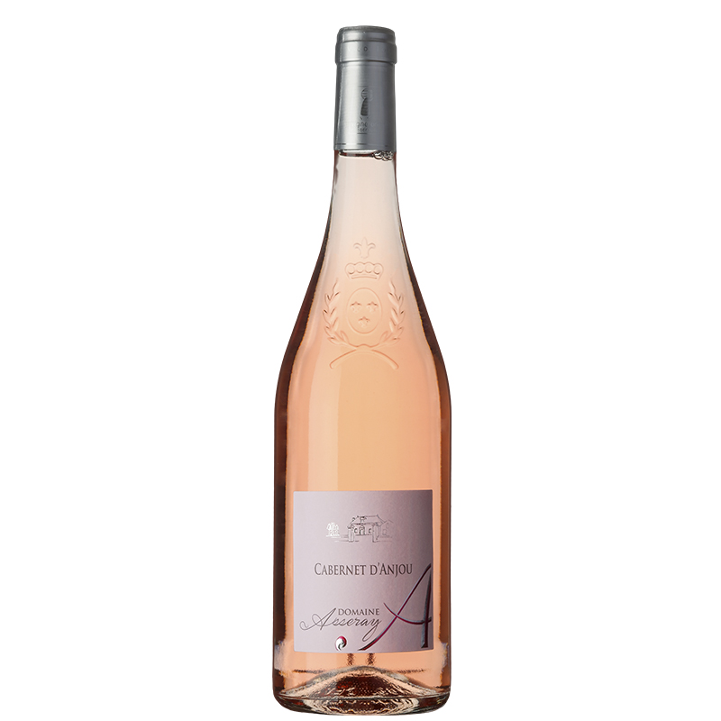 Vin rosé Cabernet d'Anjou domaine Asseray